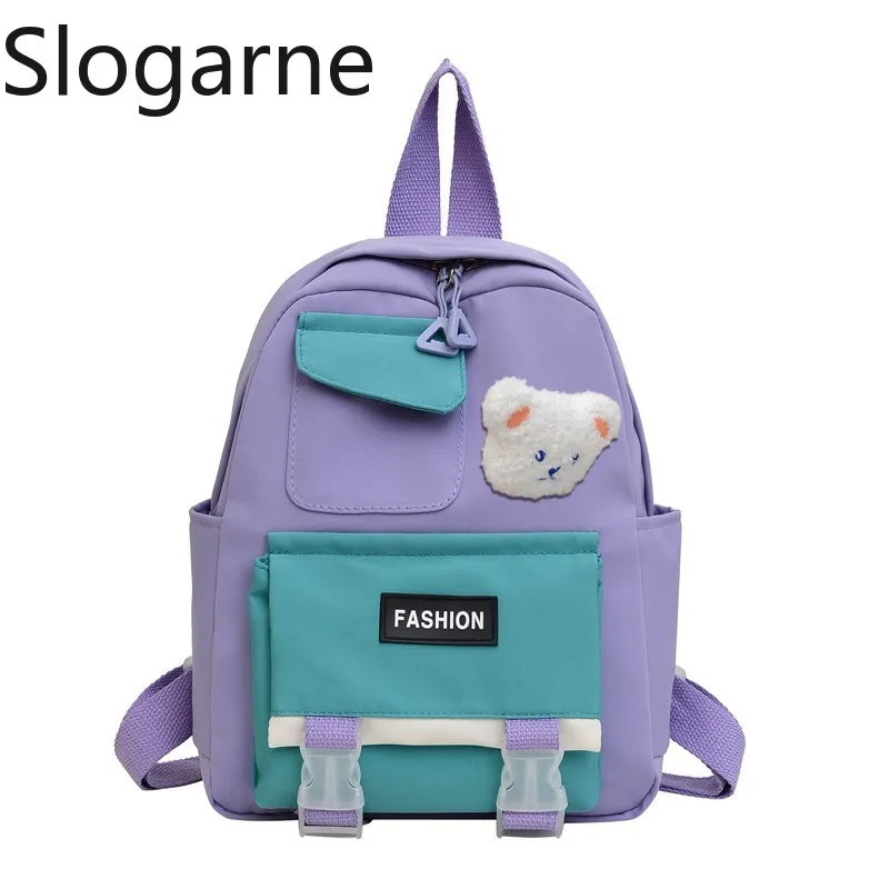 

Милый рюкзак для девочек, женский дорожный рюкзак двойного назначения, школьные ранцы, студенческая школьная сумка Kawaii, подростковый дорожный рюкзак, сумки на плечо