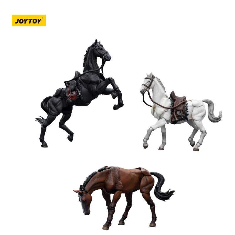

In Stock 1:18 Scale JOYTOY Dark Source Jianghu Series Black War Horse JT8001 & White War Horse JT7998 Action Figure Accessory
