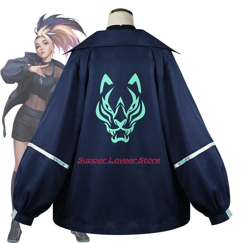 

Аниме косплей LeagueLegends KDA Akali косплей костюм женский аниме игровой персонаж производительность женские наряды на Хэллоуин