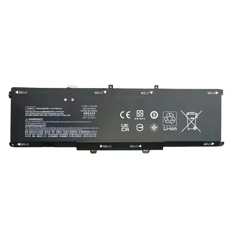 11.55V 8310mAh ZG06XL Laptop Battery Replacement for HP Elitebook 1050 G1 ZBook Studio G5 X360 G5 Series HSTNN-IB8H HSTNN-1B8H