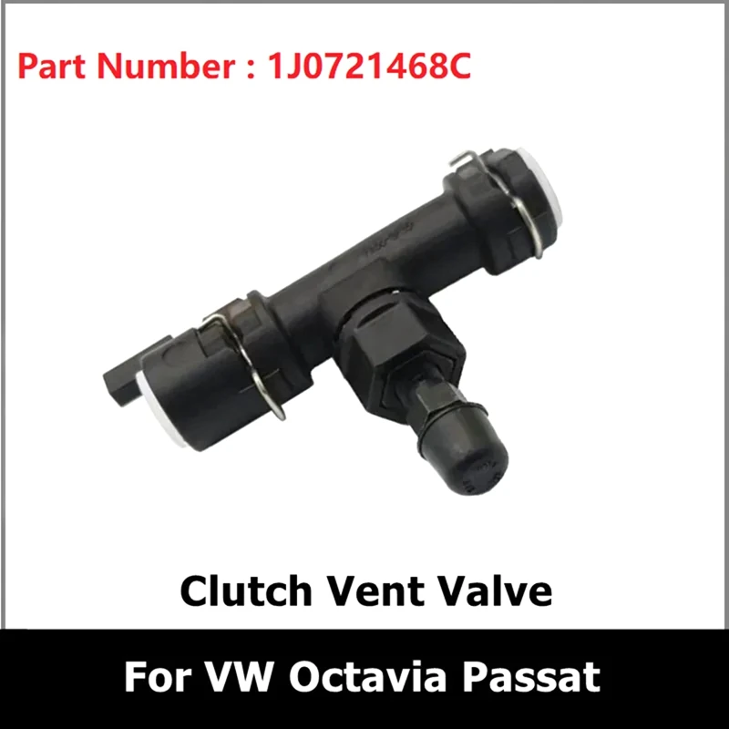 1J0721468C Car Clutch Sub Pump Vent Valve Three Way Pipe For VW Octavia Passat 1K0721468C Auto Replacement Spare Parts