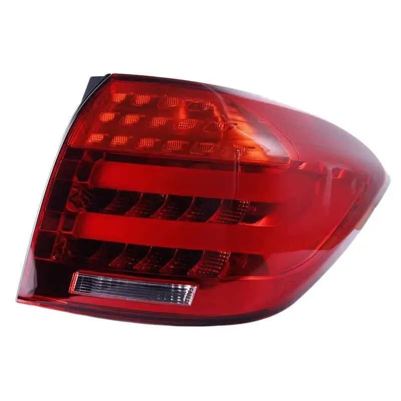 For Toyota Highlander Taillight Assembly 2007-2011 Conversion LED Light Guide Driving Light Brake Light Rear Lamp Plug And Play