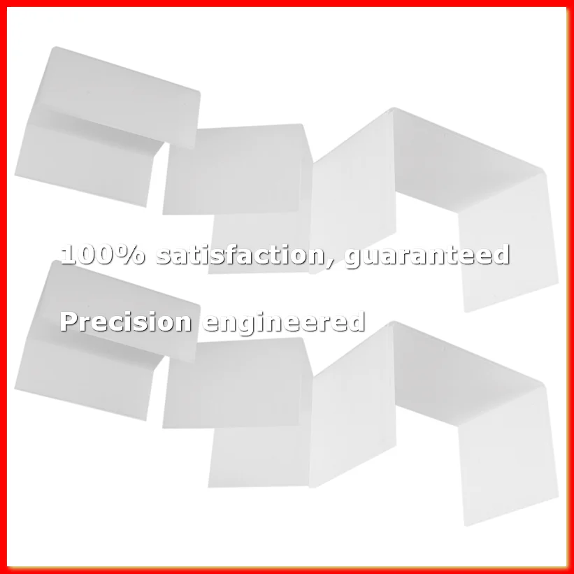 Acrylic Display Risers, Clear Rectangle Stands Shelf for Display 6Pcs-A09G