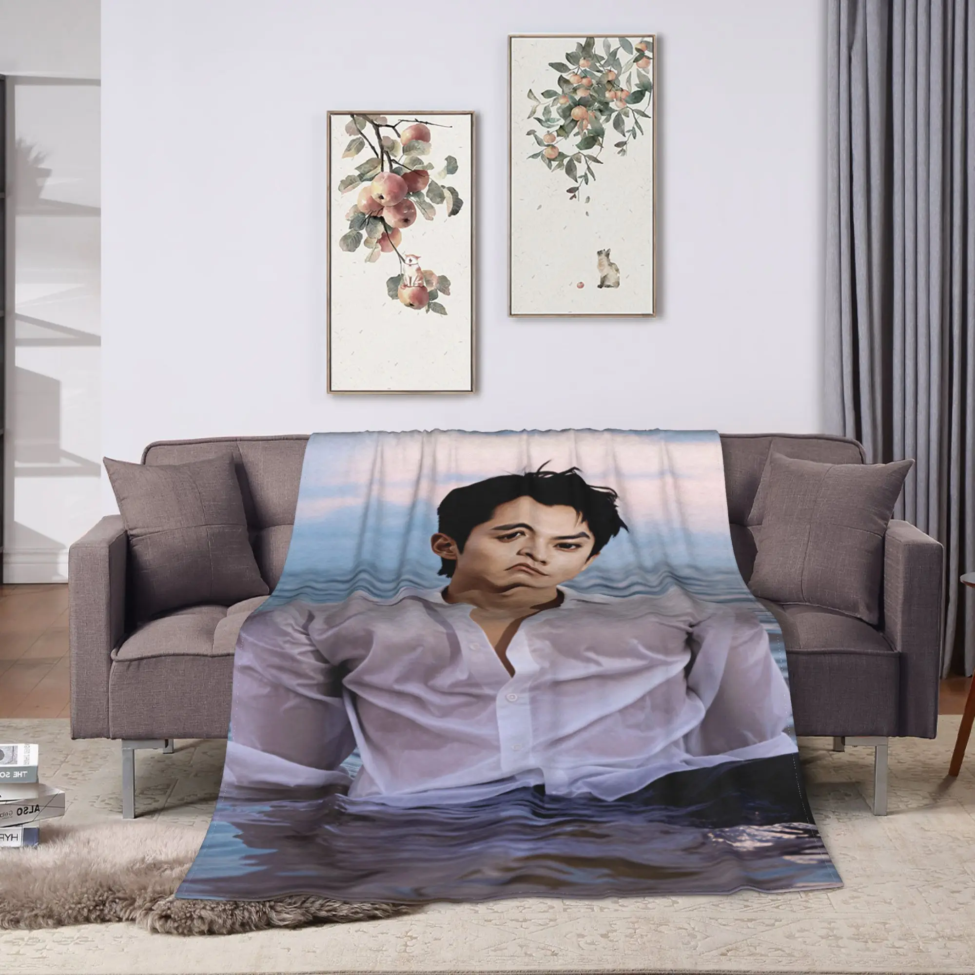 Wang Hedi Dylan Wang Actor Blanket Warm Soft  Bedding Throws Winter Boy Girl Outdoor Travel Office Bedspread