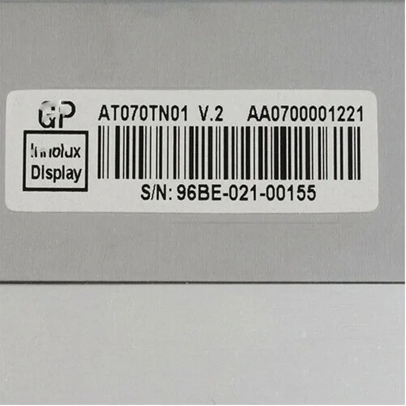 Pantalla LCD de cristal líquido, dispositivo Industrial de 100% pulgadas, resolución de 7,0x480, brillo de 234, AT070TN01 V.2 TFT, 350 Original