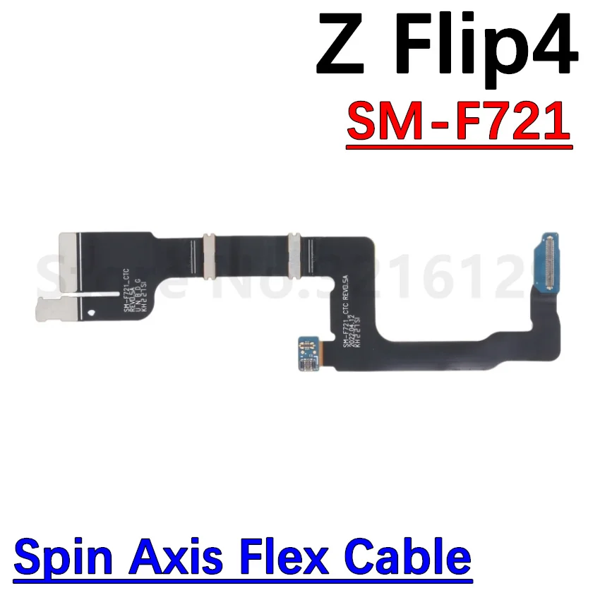 Charging Port Board Loudspeaker For Samsung Z Flip4 SM-F721 SIM Card Tray Signal Volume Button Motherboard Connect Flex Cable