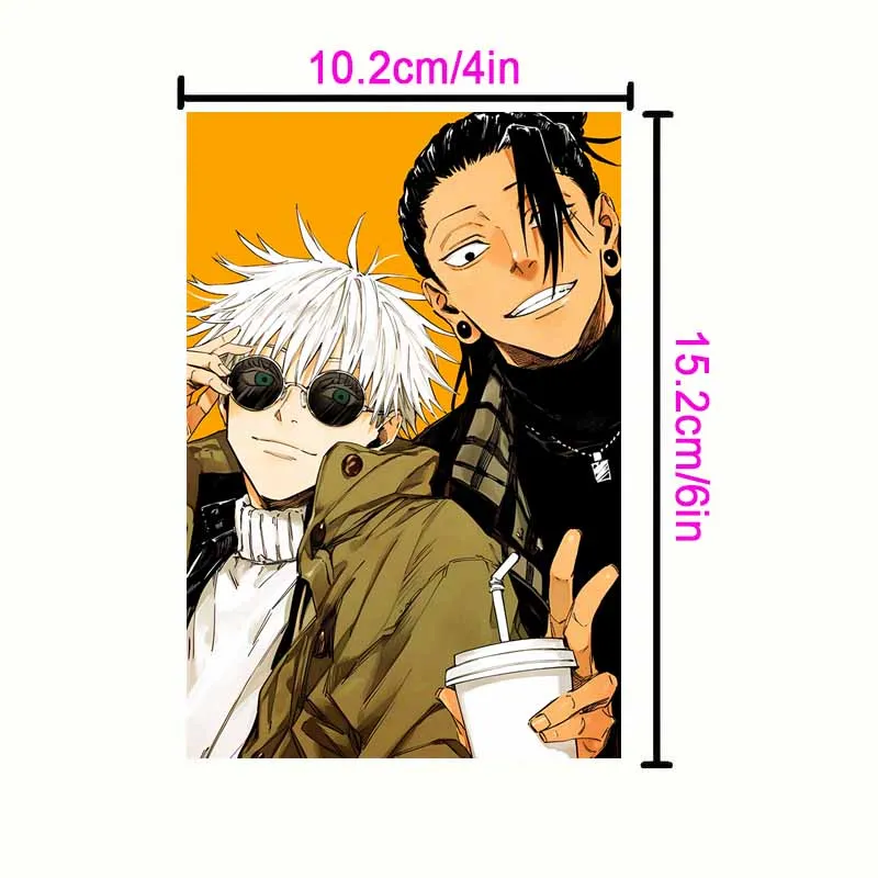 10/30 قطعة خمر أنيمي Satoru Gojo Ryomen Sukuna المشارك بطاقات مجموعة DIY بها بنفسك ديكور المنزل جدار الكولاج عدة الصور الجمالية المراهقين الهدايا #2