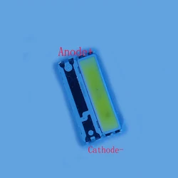 100pcs/Lot SMD LED 8520 3V 0.5W 160mA Cool White For TV Repair Backlight Application 8.5*2.0mm