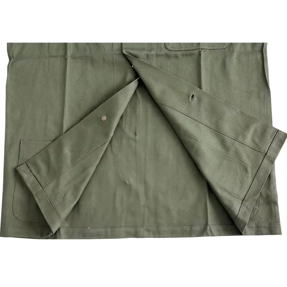 WW2 US Uniform HBT Soldier USMC Navy Jacket Marine Corps Jacket for Men Casual Coat Replica Running Coat WW2 Jacket