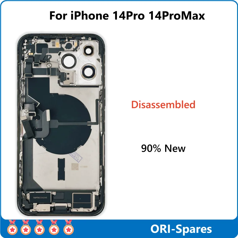 telaio-centrale-smontato-con-porta-di-ricarica-flex-altoparlante-e-flex-volume-per-iphone-14-14plus-90-nuovo