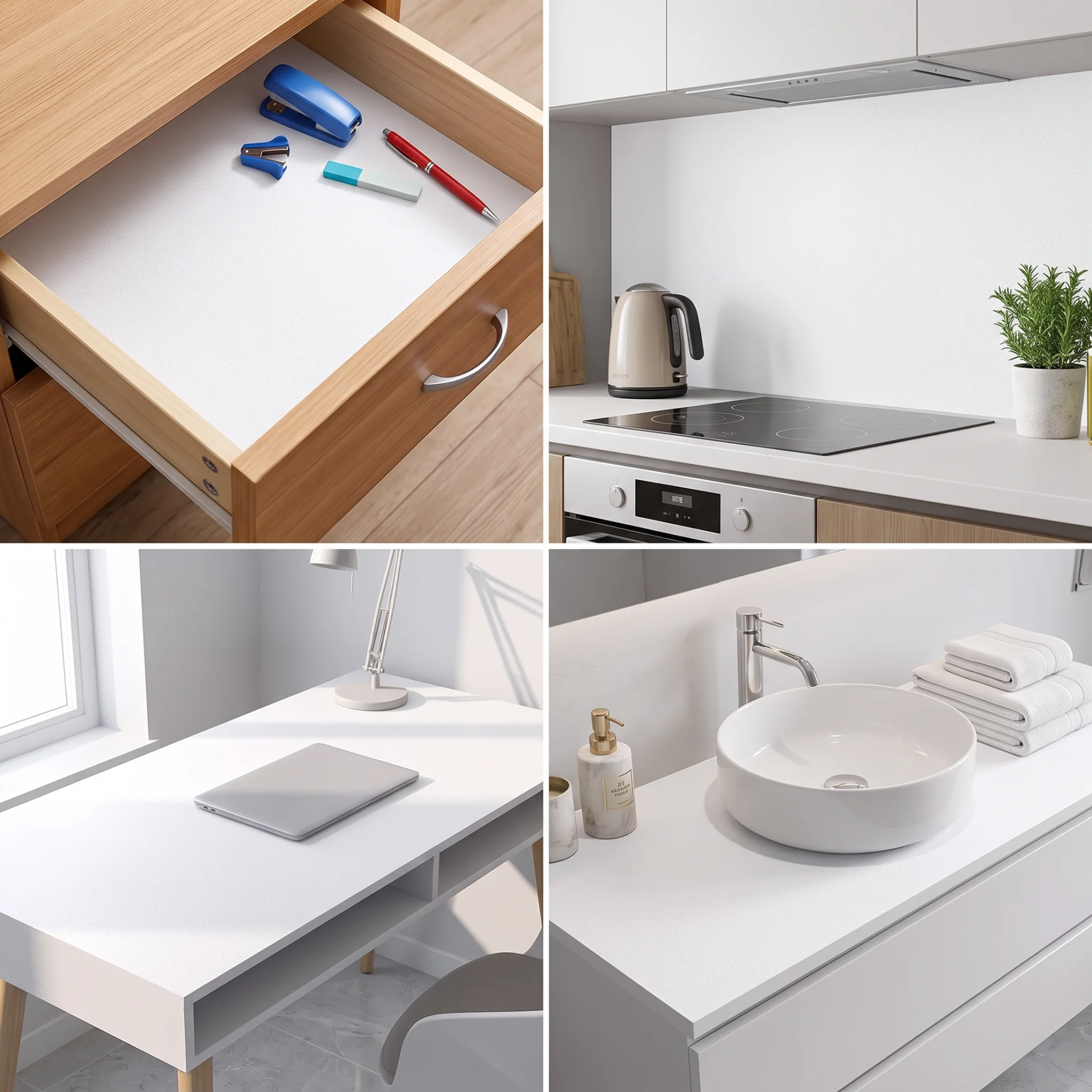 80cm Wide Solid Color Matt Self-Adhesive Film Sticker Thickened Furniture Kitchen Cupboards Tables Wall DIY Renovation Wallpaper