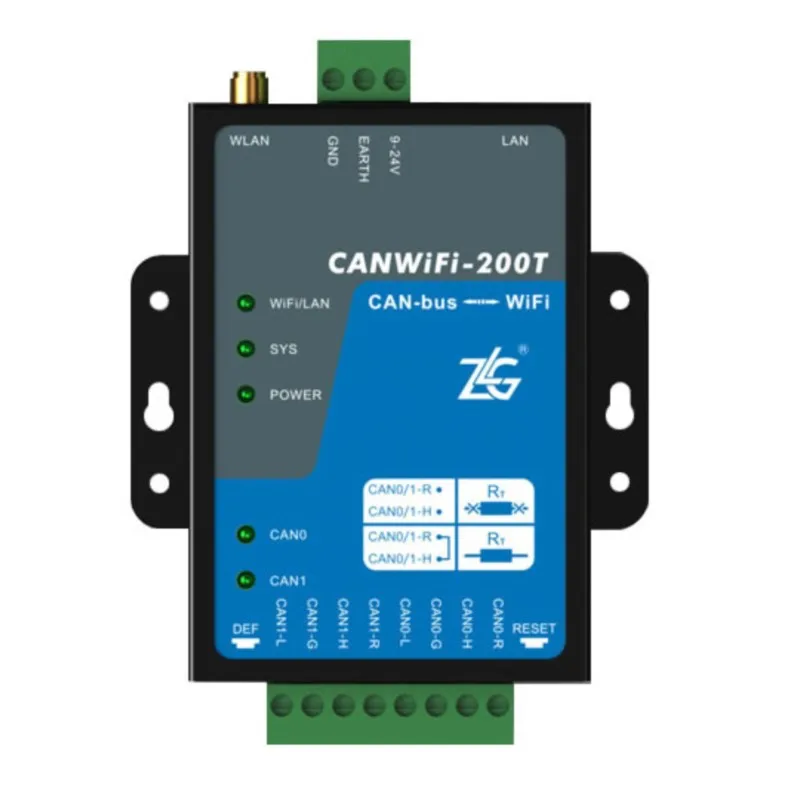 

CANWiFi-200T converter industrial high performance WiFi to CAN module