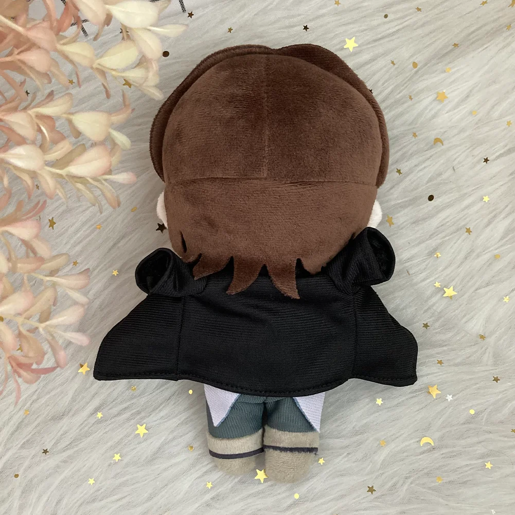 Anime Dazai Osamu Plush Doll Standing Version Oda Sakunosuke Akutagawa Ryunosuke Edgar Allan Poe Soft Stuffed Pillow Toy Gifts