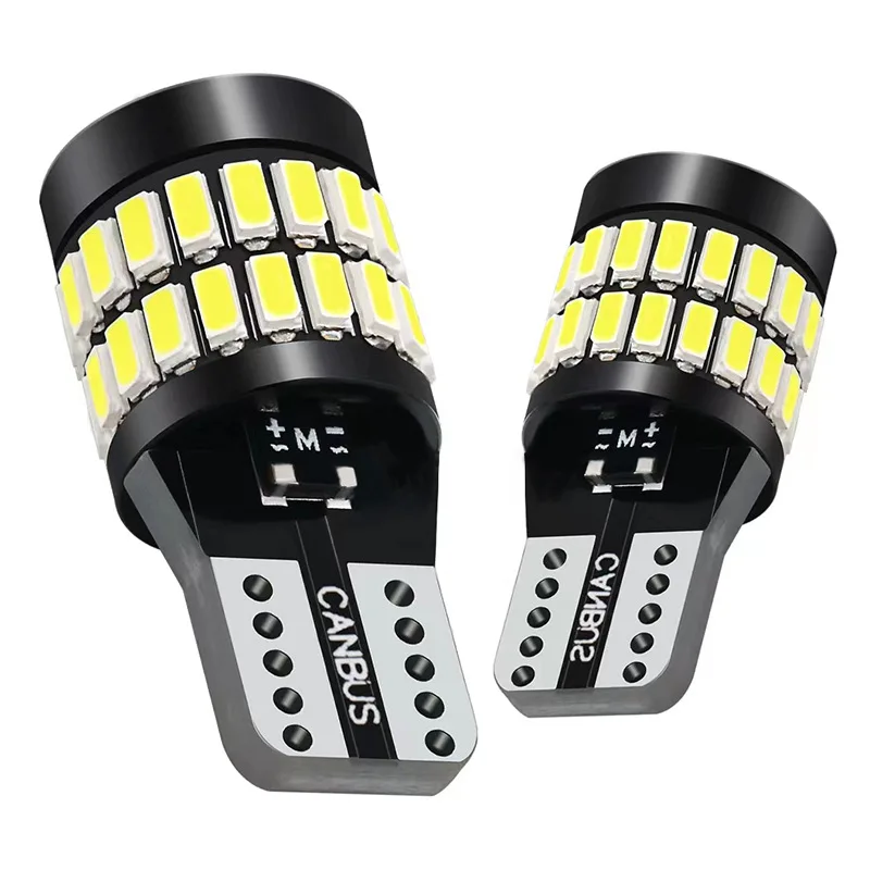 36SMD 3014 3030 автомобильная лампа светодиодный автомобильный фонарь T10 боковой свет декодер настольная лампа освещение номерного знака белый