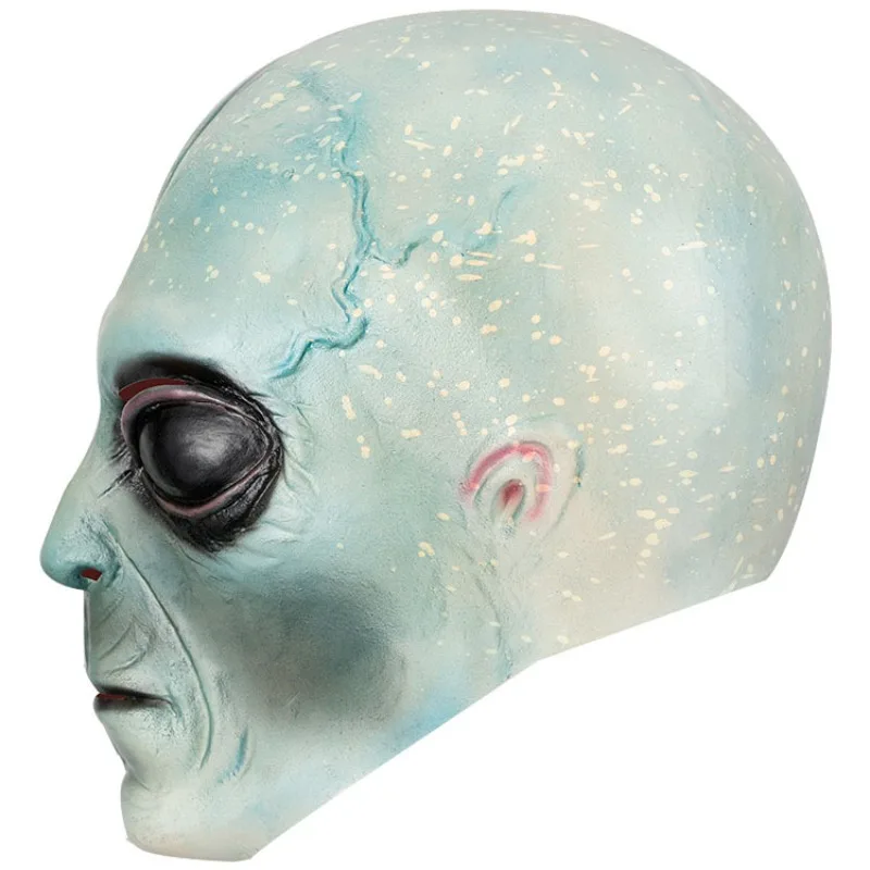 Masque facial complet en Latex pour hommes, femmes et adultes, accessoires de Cosplay, masques d'extraterrestres pour fête d'halloween