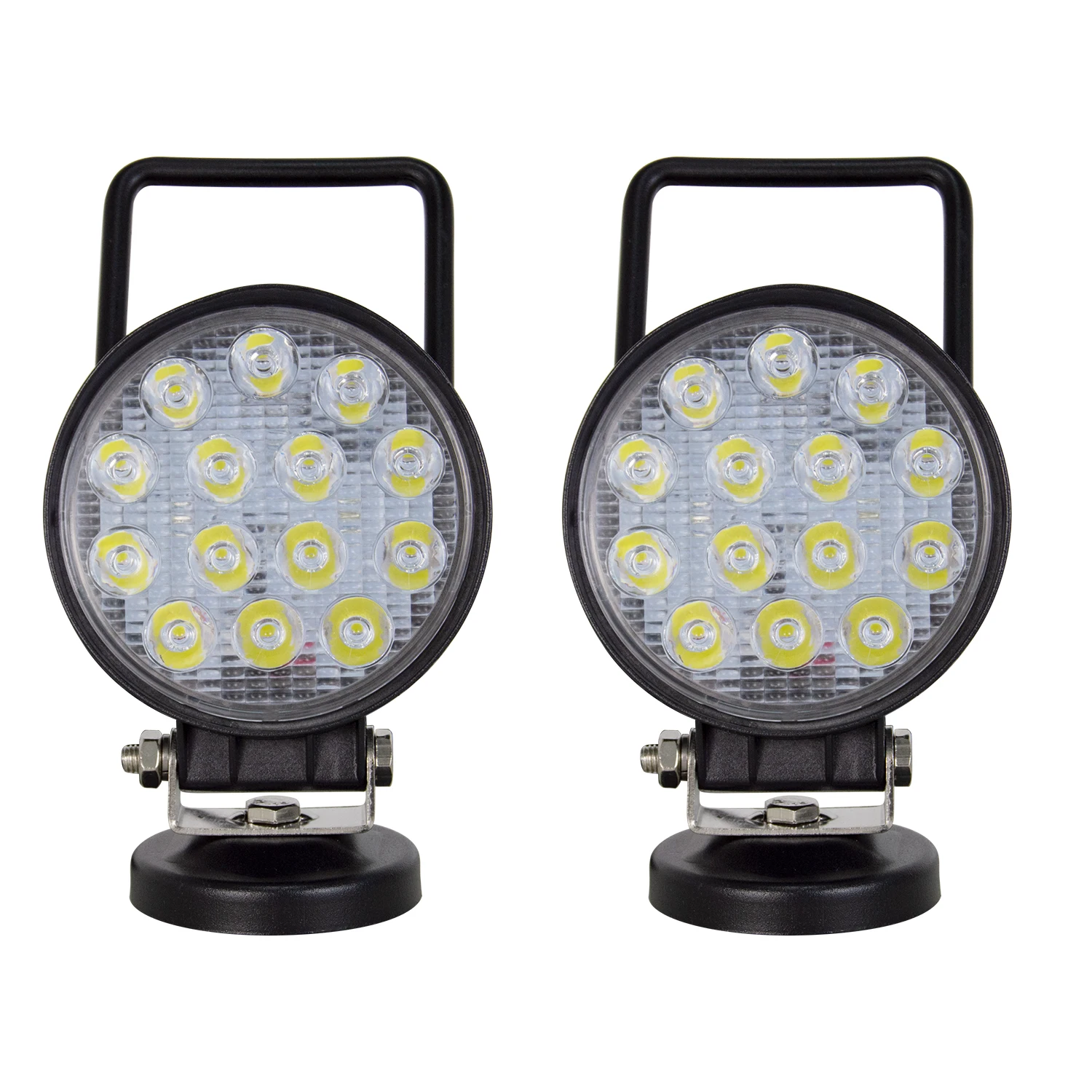 4 Zoll tragbares LED-Arbeitslicht 27 W 42 W 48 W Flutlicht-Magnetfußlampe Auto LKW Fahren Offroad 4WD 4x4 SUV ATV UTV 12 V 24 V – Detail 15