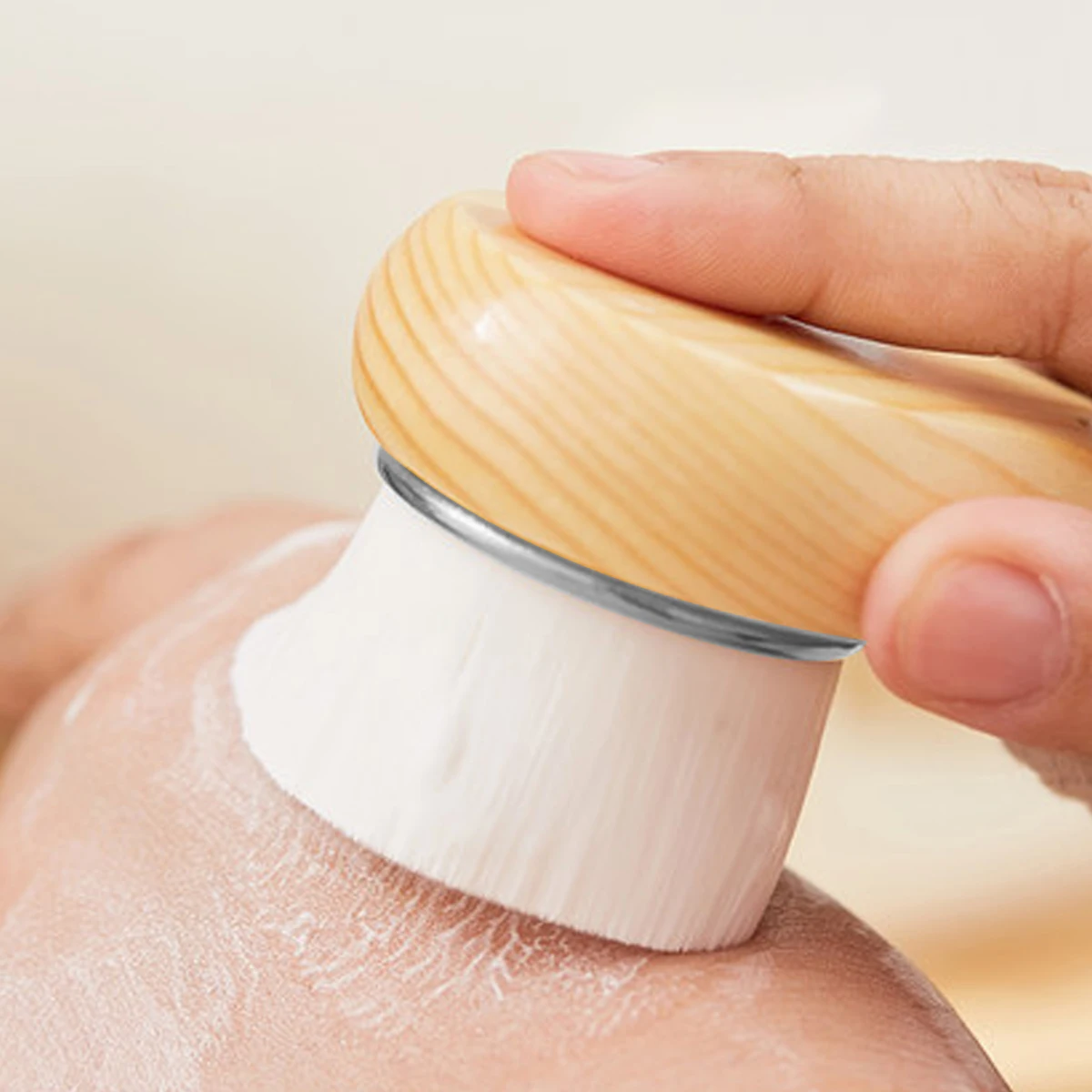 1 szt. Miękka szczoteczka do oczyszczania twarzy do głębokiego oczyszczania skóry, złuszczająca twarz, do skóry normalnej, suchej, wrażliwej i tłustej, super cienkie włókno