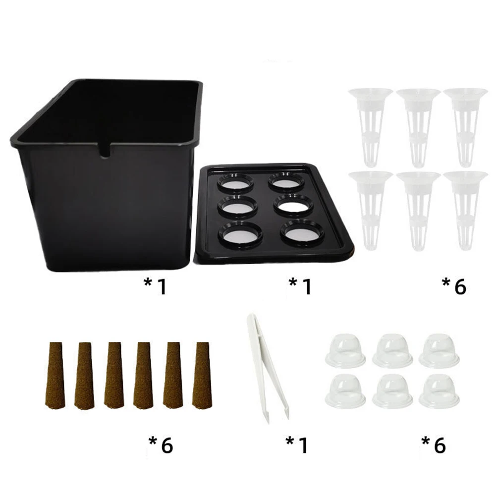 Indoor Water Culture Grower Kit with Self Watering Feature Designed for Growing For Herbs and Small Plants in Urban Homes