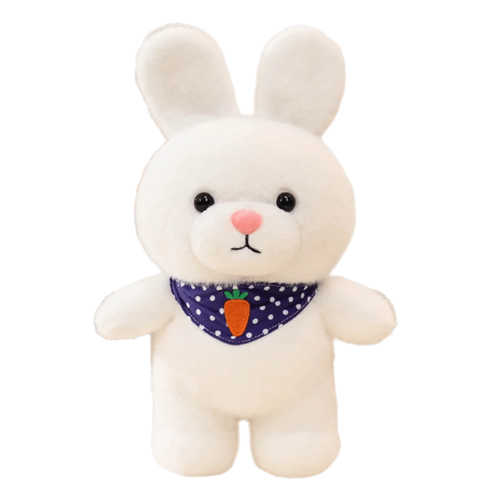 

Soft Material Rabbit Plush Toys Little Animal Series Warm Scarf Bear Plush Doll 8 Styles Hugging Animal Desktop Companion