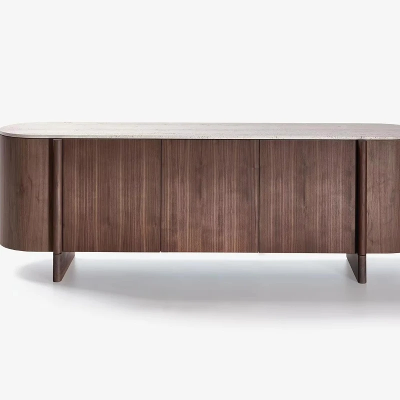 

Dining room side cabinet storage cabinet luxury minimalist restaurant sideboard