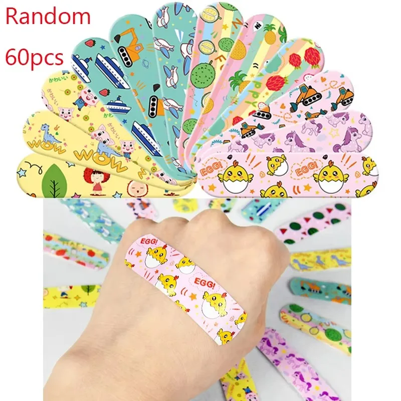 

540/360/240/120/60Pieces/lot Cute Cartoon Waterproof Adhesive Bandages Bandage Curved Bandage Bandage Bandage Wound Strips