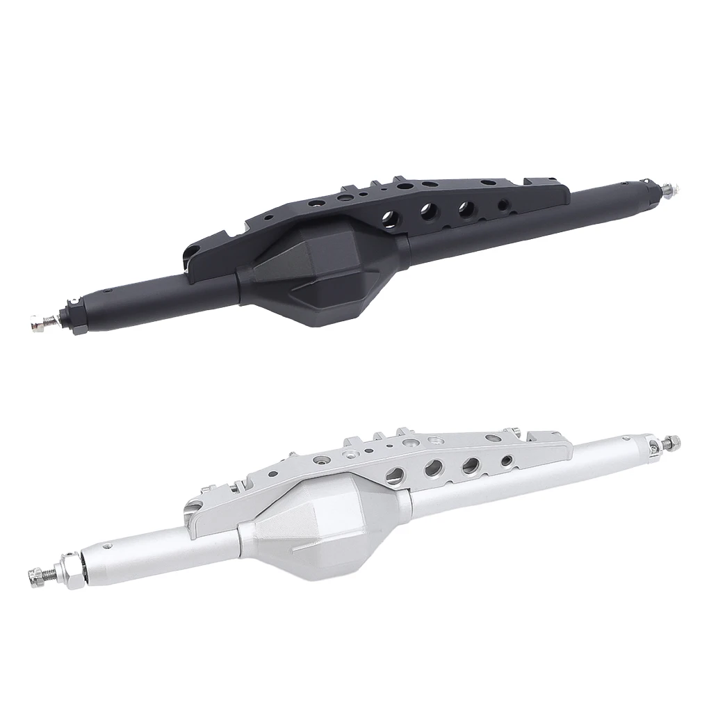 

Aluminum Alloy 1 10 Rear Axle RC Upgrade Part CNC Rc Rear Axle For Axial Capra RC Car Part RC Car Accessories Black