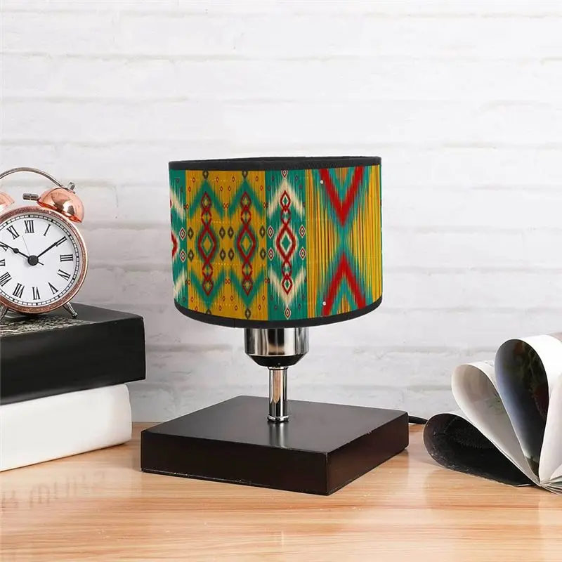 B03C-Lamp Shades Print Oval Lamp Shade  30*30*20CM Vintage Lamp Shades  For Chandeliers And Floor Lamps  D