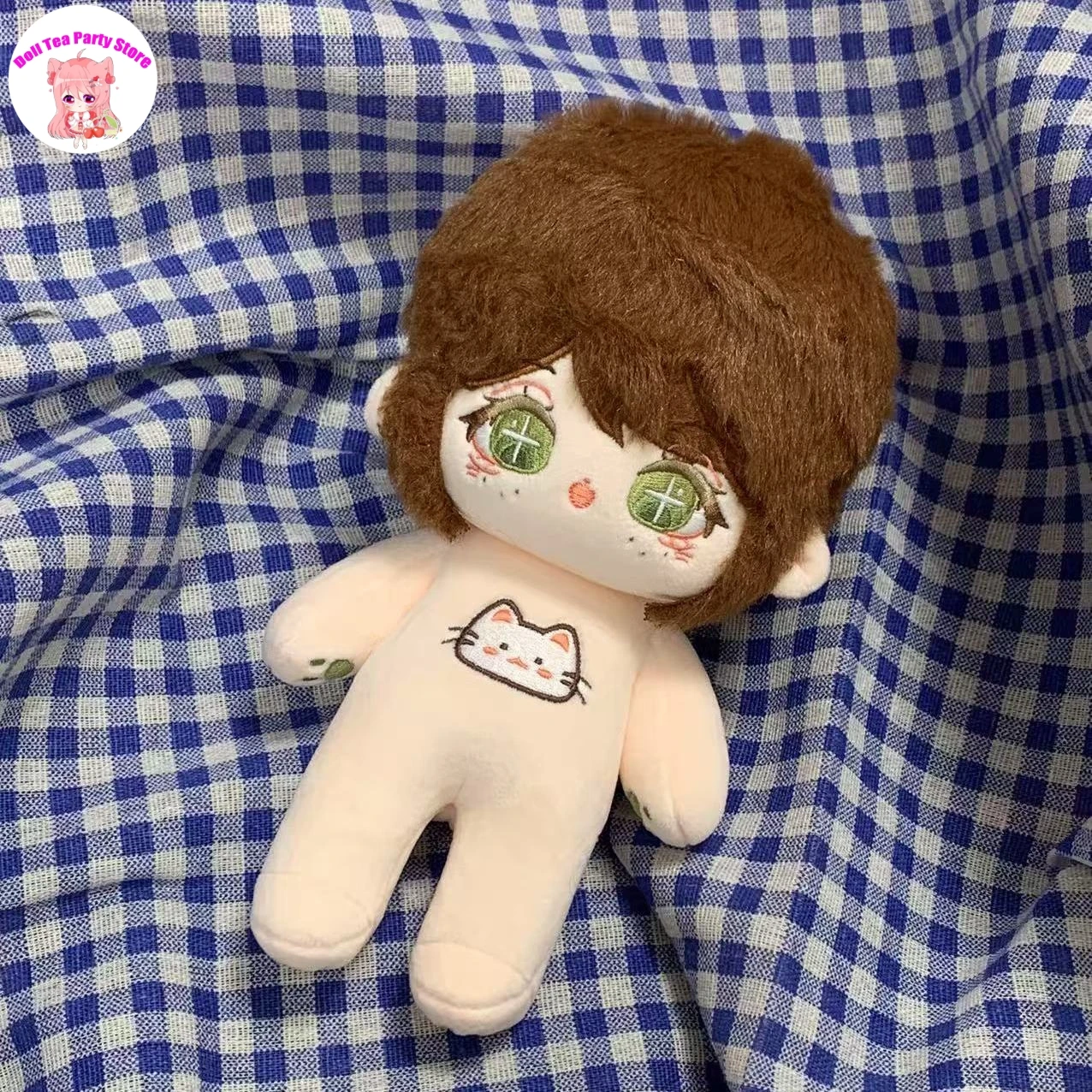 إيما وودز البستاني دمية قطيفة لعبة الجسم القطنية لعبة الهوية VCartoon فستان أرقام الدمى تأثيري هدية عيد ميلاد