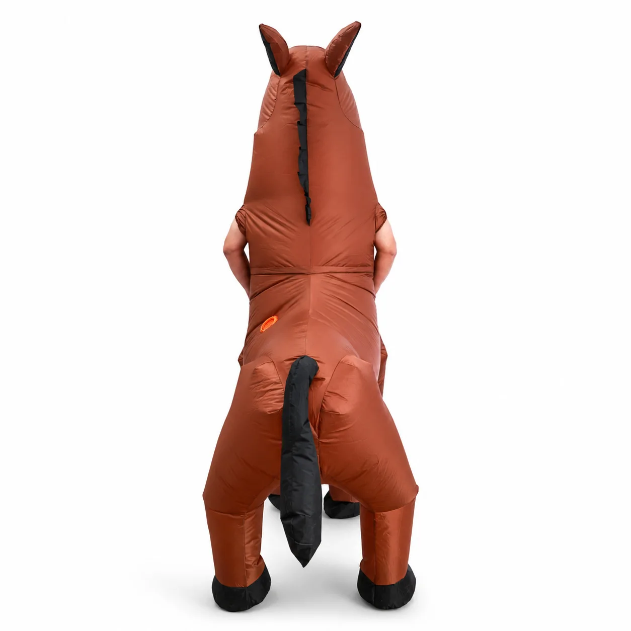 The Horse Inflatable Costumes Cartoon Animal Blow Up Clothes Halloween Party Cosplay Costume Funny Performance Props view 4