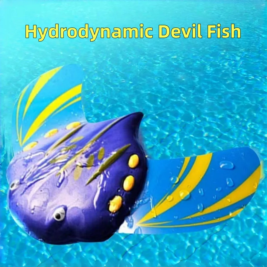 لعبة مانتا راي الهيدرو الديناميكية، نموذج سبلاش لحمام السباحة على الشاطئ، تستخدم للتدريب على السباحة والغوص وألعاب الألعاب الخارجية #5