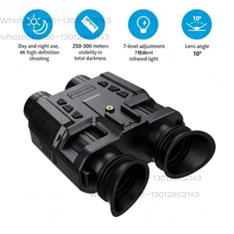 Hunting telescope wearing full color infrared night vision NV8000