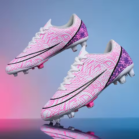 Men Society Football Shoes Resistant TF/FG Cleats Students Training Boy Soccer Shoes Comfortable Outdoor Sneaker Football Boots