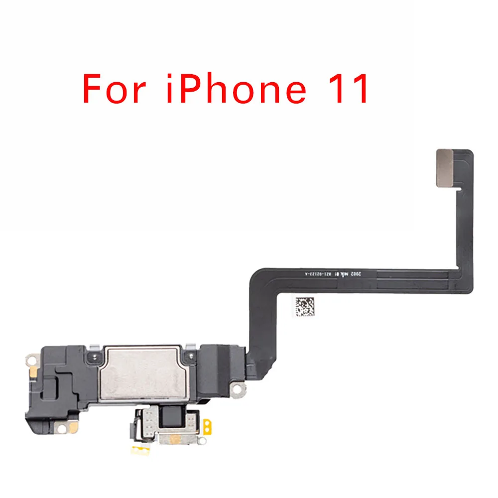 Ear Speaker Flex For iPhone 11 11Pro Max Ear Piece With Face ID  Light Sensor Flex Cable Incl Mic Replacement Parts