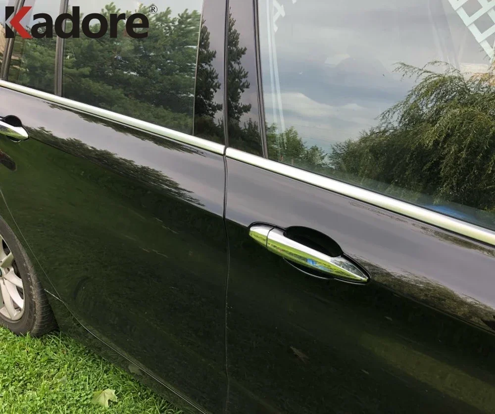 Door Handle Cover Trim For BMW 2 Series Active Tourer F45 F46 2015-2018 Chorme Car Side Door Handles Bowl Cup Accessories
