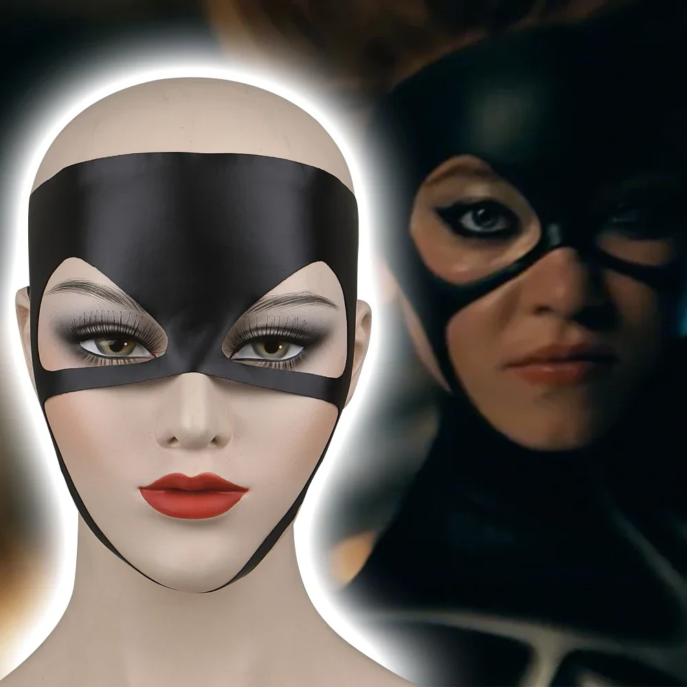 Máscaras de Cosplay de Madame Web, Mujer Araña, Máscaras de Halloween de Superhéroes, Accesorios para Disfraces