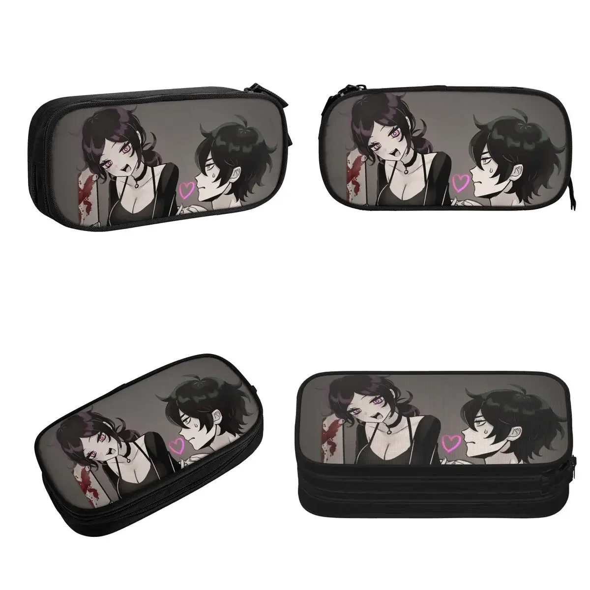 Ashley And Andrew The Coffin Of Andy And Leyley Pencil Cases Large Storage Pen Bags Pen Box Pencil Pouch For Boys Girls Students