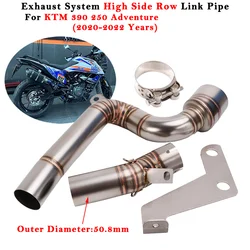 For KTM 390 250 Adventure 2020 2021 2022 Motorcycle Exhaust Escape Modified Muffler High side Connecting Pipe