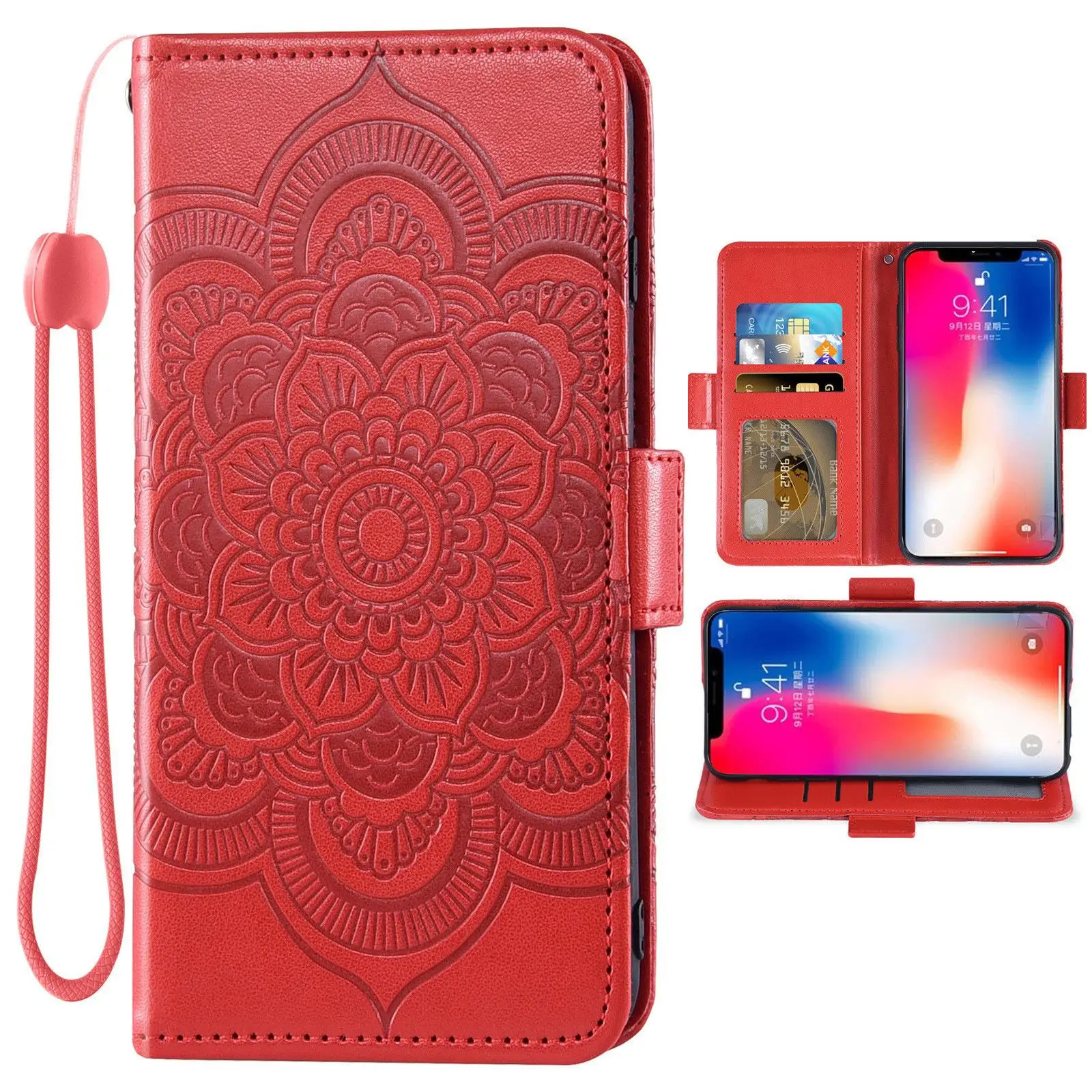 

Flip Lederen Portemonnee Case For Lg G8 G8X V50sThinq G6 G7 Plus Kaarthouder Stand Cover Lg G5 g4 Magnetische Telefoon Gevallen