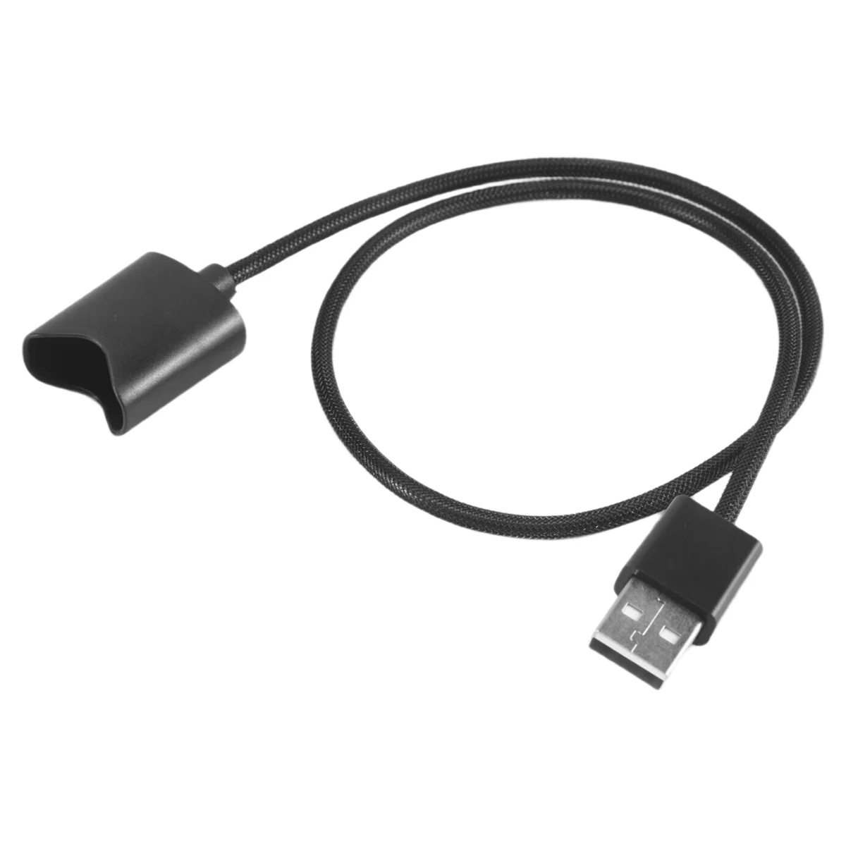 【التصغير الأخير!】 كابل شحن واجهة USB لسلك الشاحن المغناطيسي تصميم عالمي 45 سم (USB-A أسود)