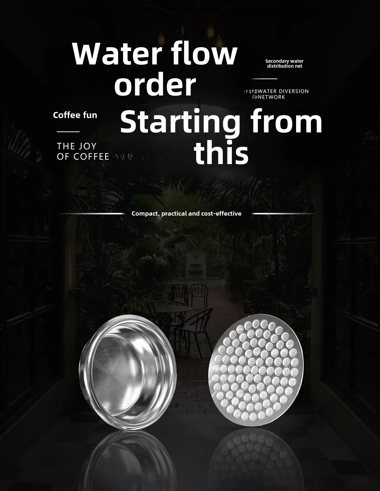 51/53/58mm Reusable Espresso Puck Screen Stainless Steel Filter for Portafilter Barista Coffee Accessories