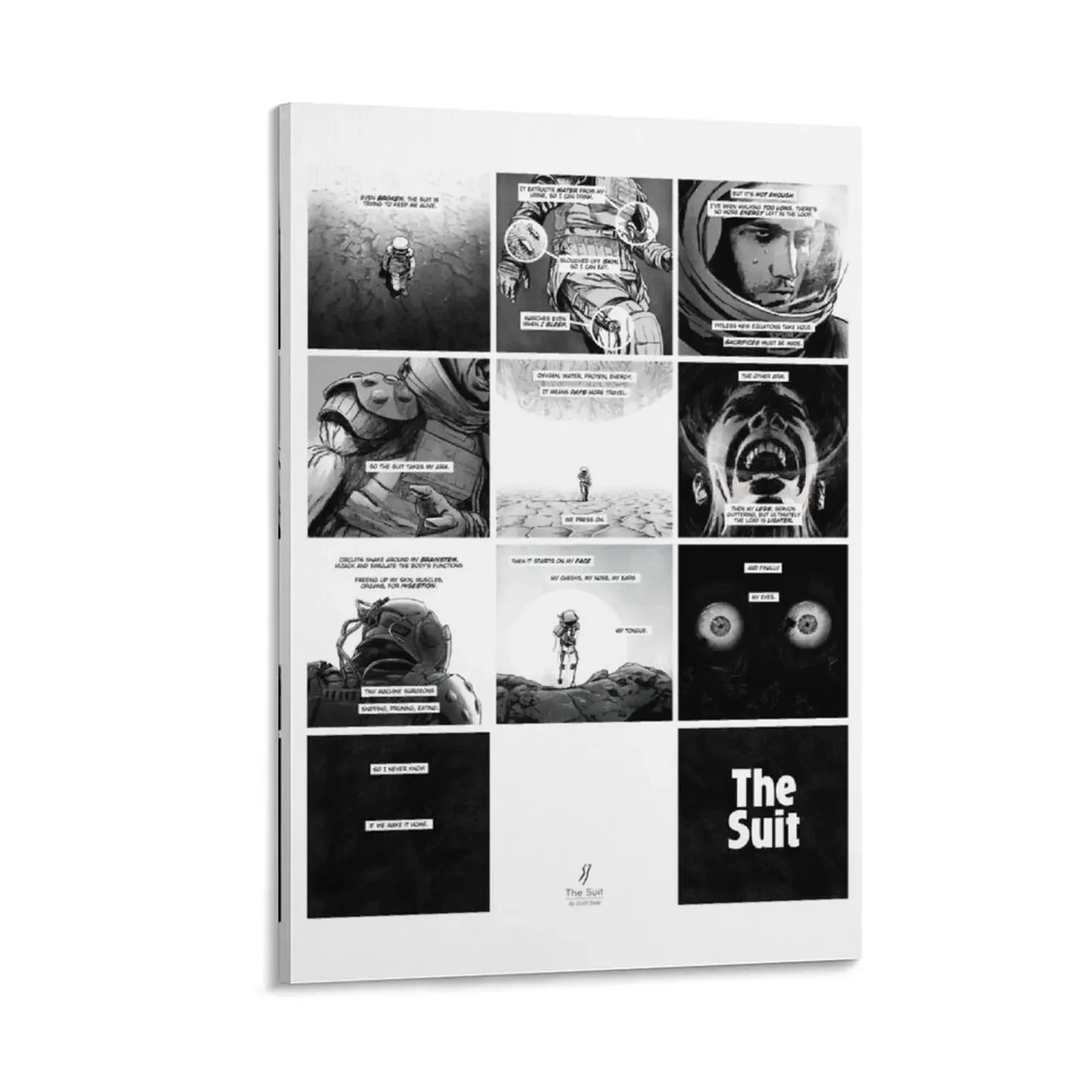 

The Suit - comic Canvas Painting bedroom decor room decor painting