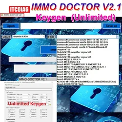 2023 IMMO DOCTOR V2.1 With Unlimited KEYGEN MULTI BRAND Immo Off Software ECU Chip Tuning for sim2k MT38 ME 17.9.2 MED17.9.8