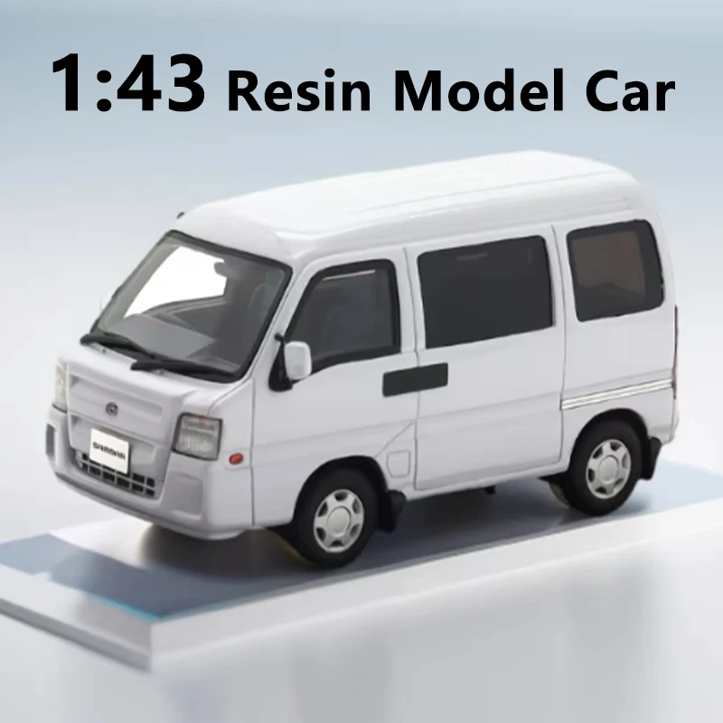 

Hi-Story 1:43 Resin Model Car SUBARU SAMBAR VAN Dias (2011) Vehicles High Simulation Car Toys Collection Ornament For Boys Gifts