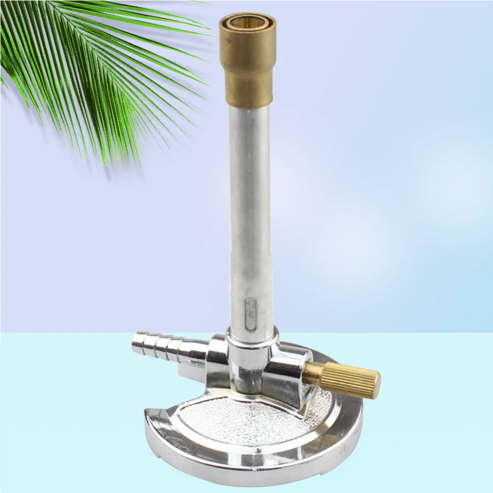 Propane Gas Bunsen Burner with Flame Stabilizer and Gas Adjustment Anti-Tip Design bunsen burner kit bunsen burner propane