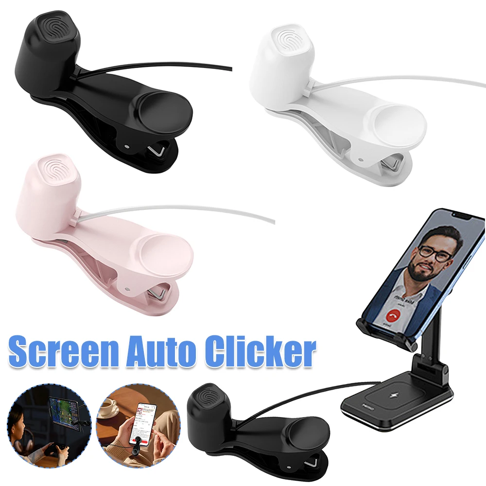 

Simulation Auto Clicker Adjustable Speed Screen Clicker Simulated Finger Clicker Improve Efficiency for Smartphones