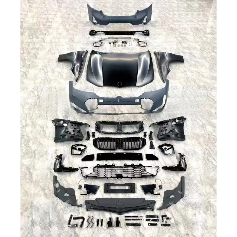 

Hot selling Body for 3 Series Old to New F30 to G20/G28 Later MT Front and Rear Bumper Headlight Surround Kit