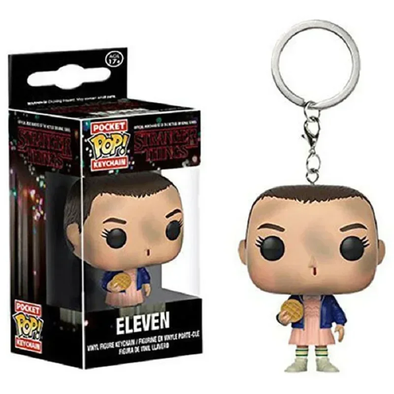 Funko Pop ELEVEN Demogorgon DUSTIN Barb брелок фигурка Коллекционная модель куклы игрушки для детей