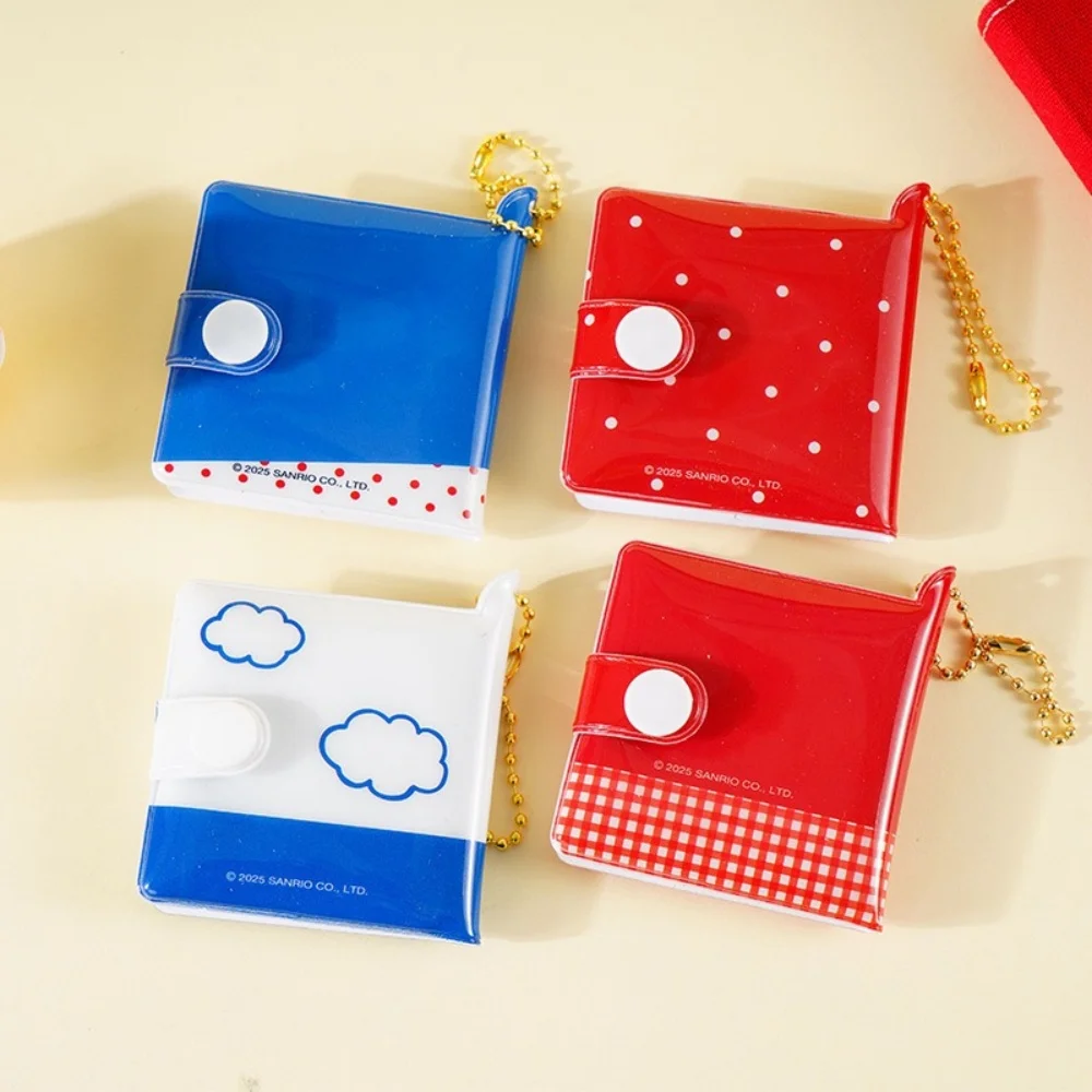 حقيقي سانريو PVC دفتر مرحبا كيتي KT الكرتون القط تخزين بطاقات الصور جمع كتاب مذكرات جدول مخطط الفتيات الهدايا