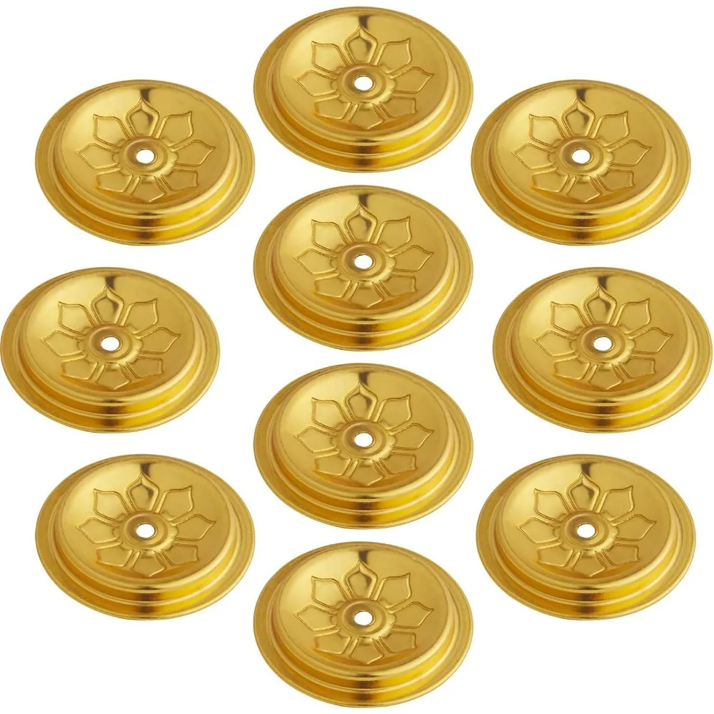 10 pçs metal flutuante pavio ghee lâmpada de óleo disco titular vela flutuador suporte rack substituição mesa peça central adoração tealight pavio