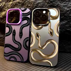 Luxury Snake Graphic Phone Case for Realme C21Y C35 C55 C53 C21 C33 C31 C20 C15 12 9i 11 10 8i 8 Silicone Cover Soft